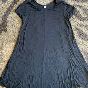 Jersey Knit A-Line t-shirt dress